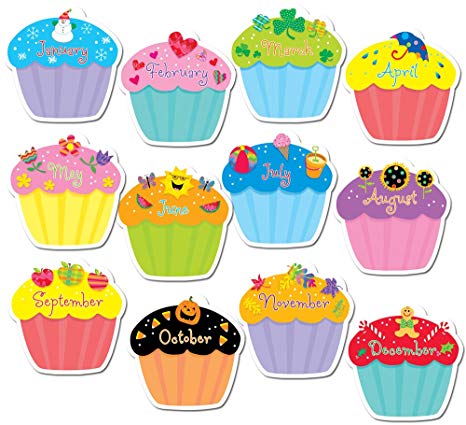 cupcake clipart display