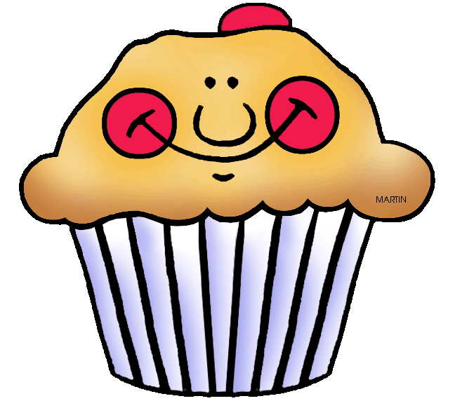 Cranberry panda free images. Muffins clipart muffin man
