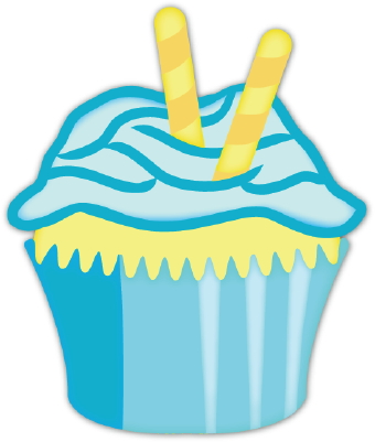 cupcakes clipart two cupcake