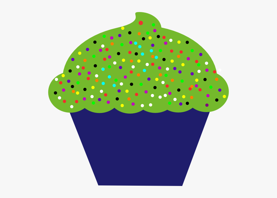 Cupcakes clipart boy. Cupcake green clip art