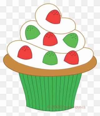 Free png christmas clip. Cupcakes clipart giant cupcake