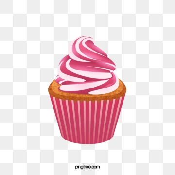 cupcakes clipart light pink cupcake