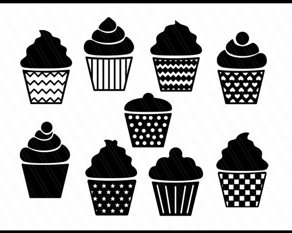 muffin clipart svg