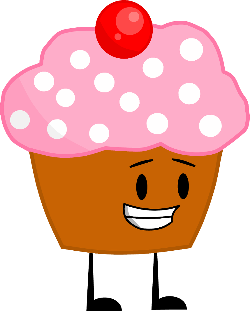 Cupcake shows community fandom. Cupcakes clipart object