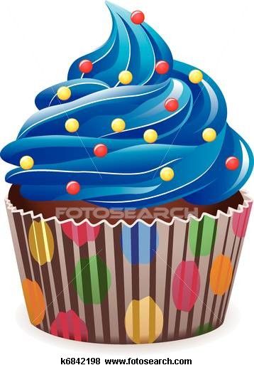 Cupcake misc cake illustration. Cupcakes clipart royalty free