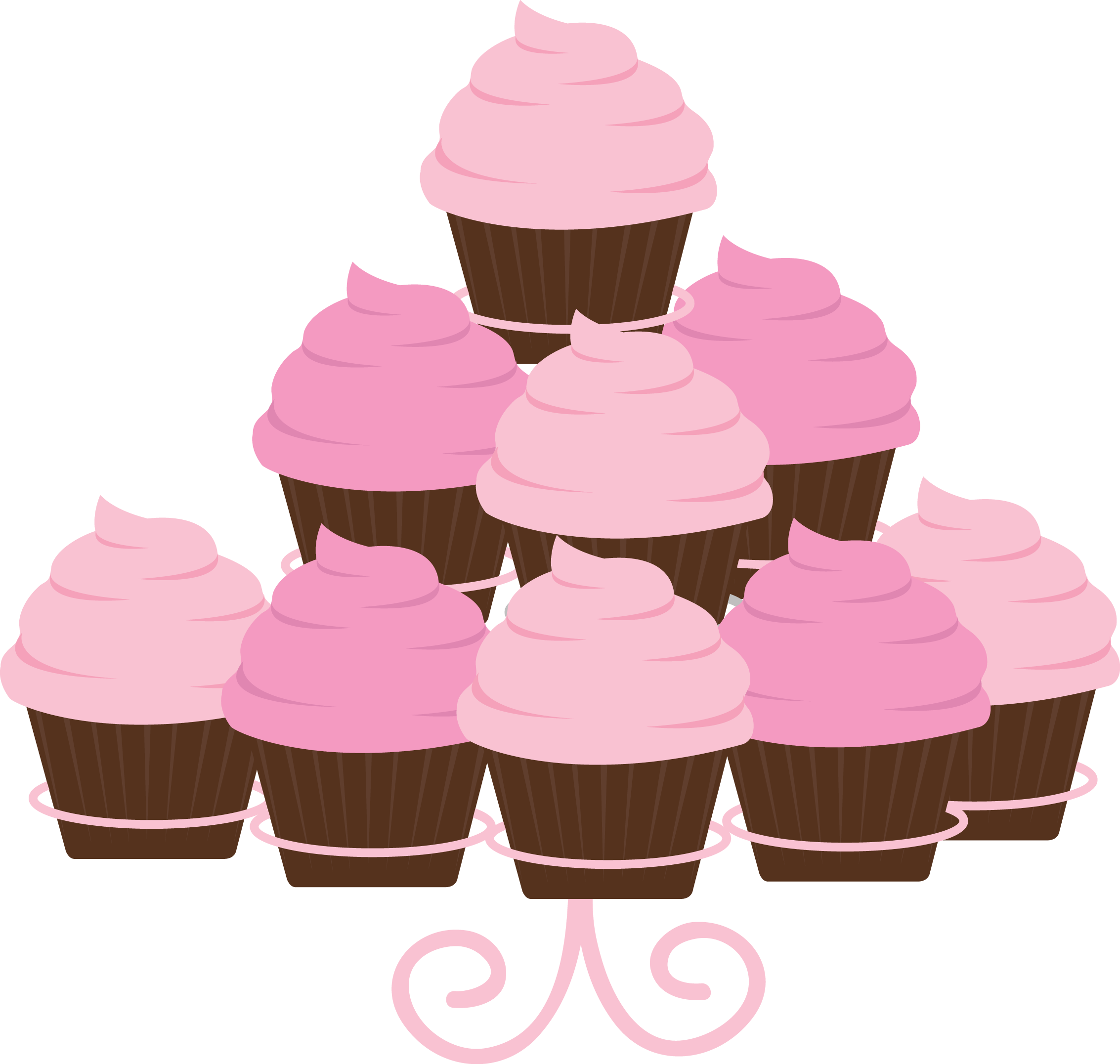 Bakers nd annual cupcakecamp. Cupcakes clipart tray cupcake