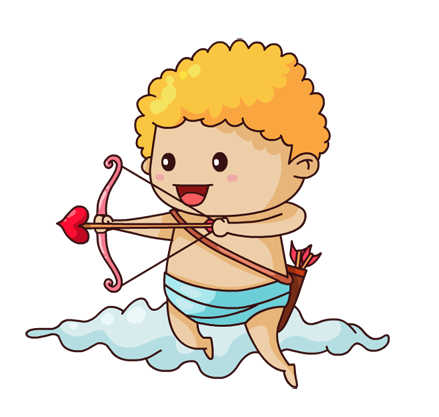 Free images download clip. Cupid clipart cute
