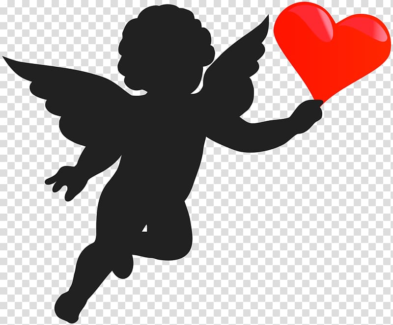 cupid clipart heart drawing