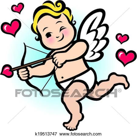 cupid clipart heart drawing