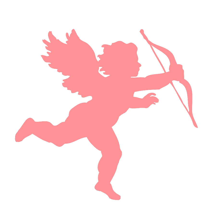 cupid clipart pink cupid
