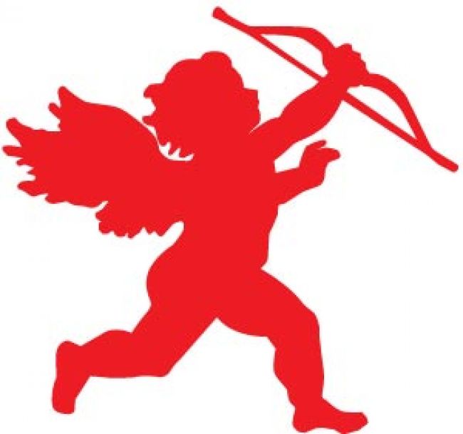 cupid clipart red
