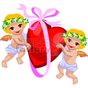 cupid clipart two