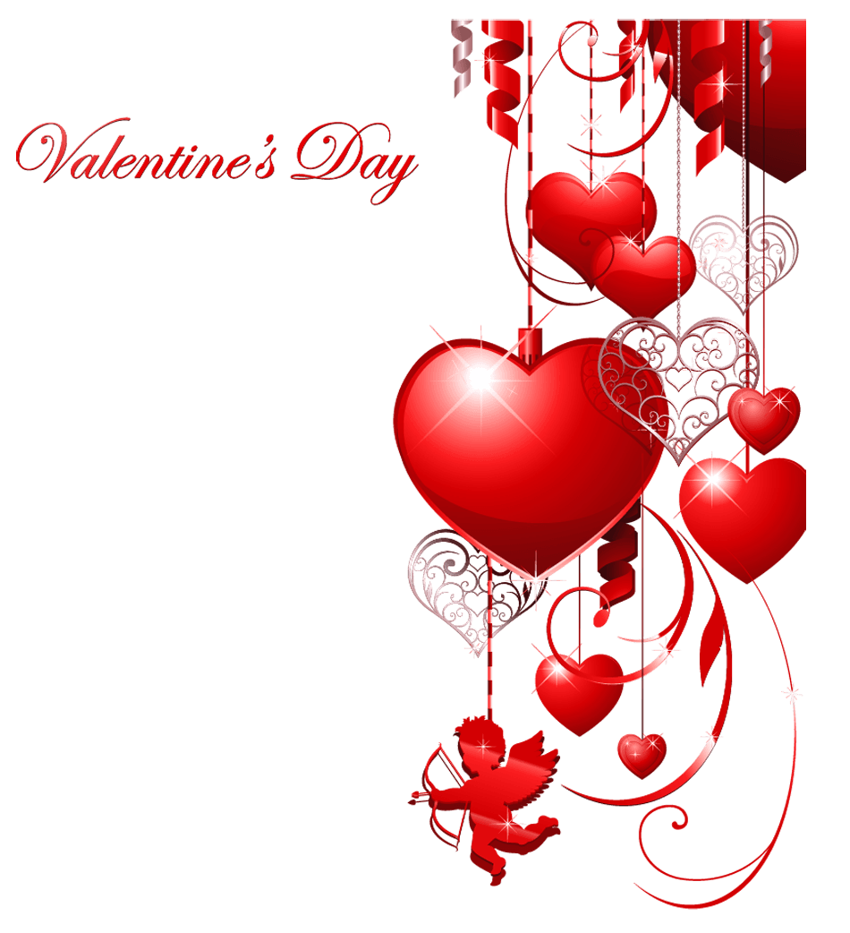Cupid clipart valentines day rose, Cupid valentines day