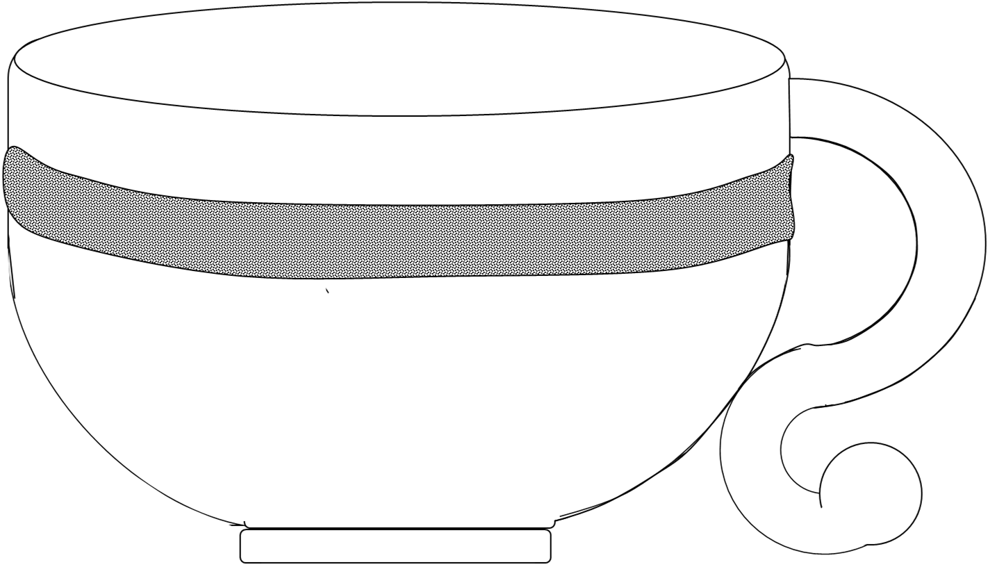 Cup free images at. Mug clipart line drawing
