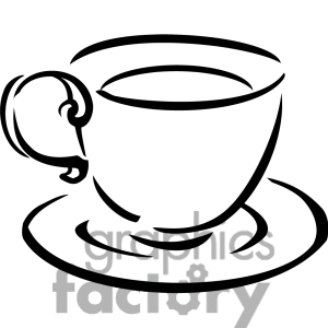 cups clipart outline