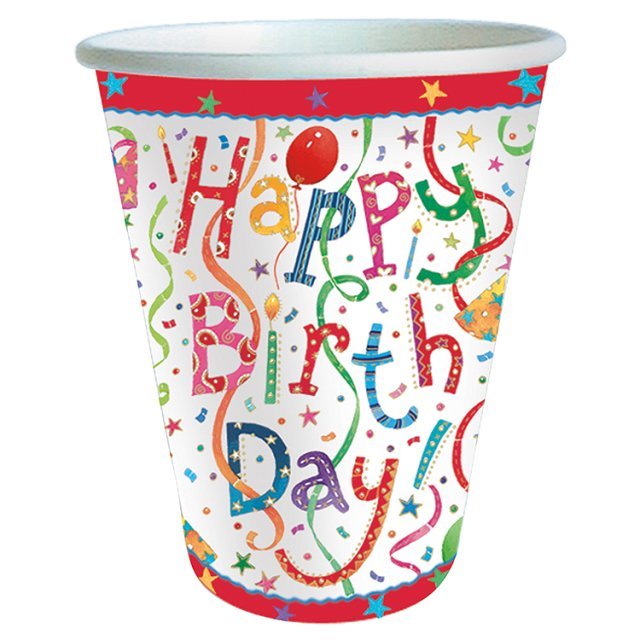 Happy birthday ml ocado. Cups clipart paper cup