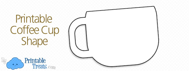 cups clipart template