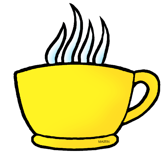 mug clipart yellow cup