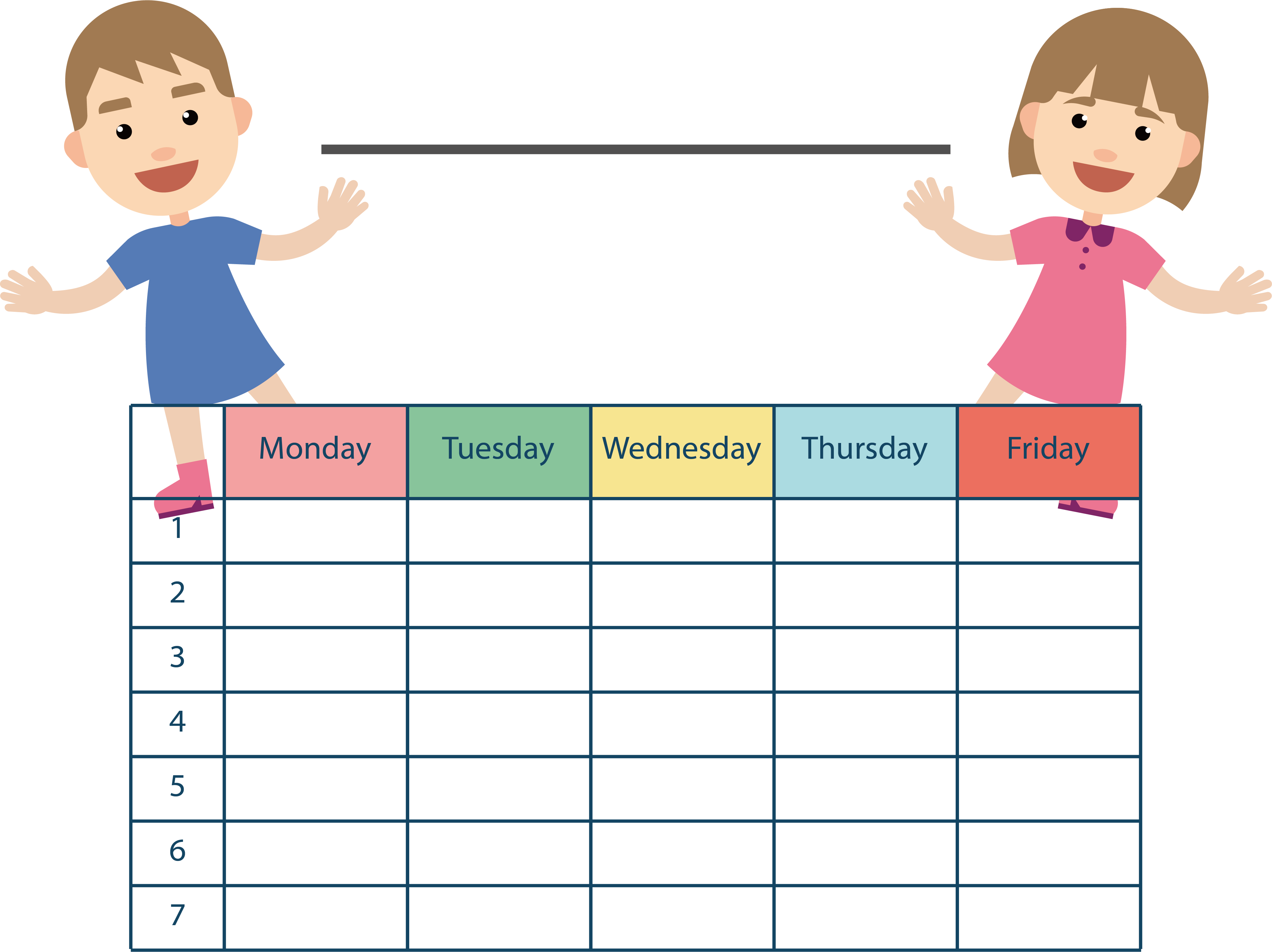 curriculum clipart class schedule
