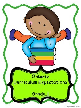 Curriculum clipart graded work. Ontario grade expectations checklist