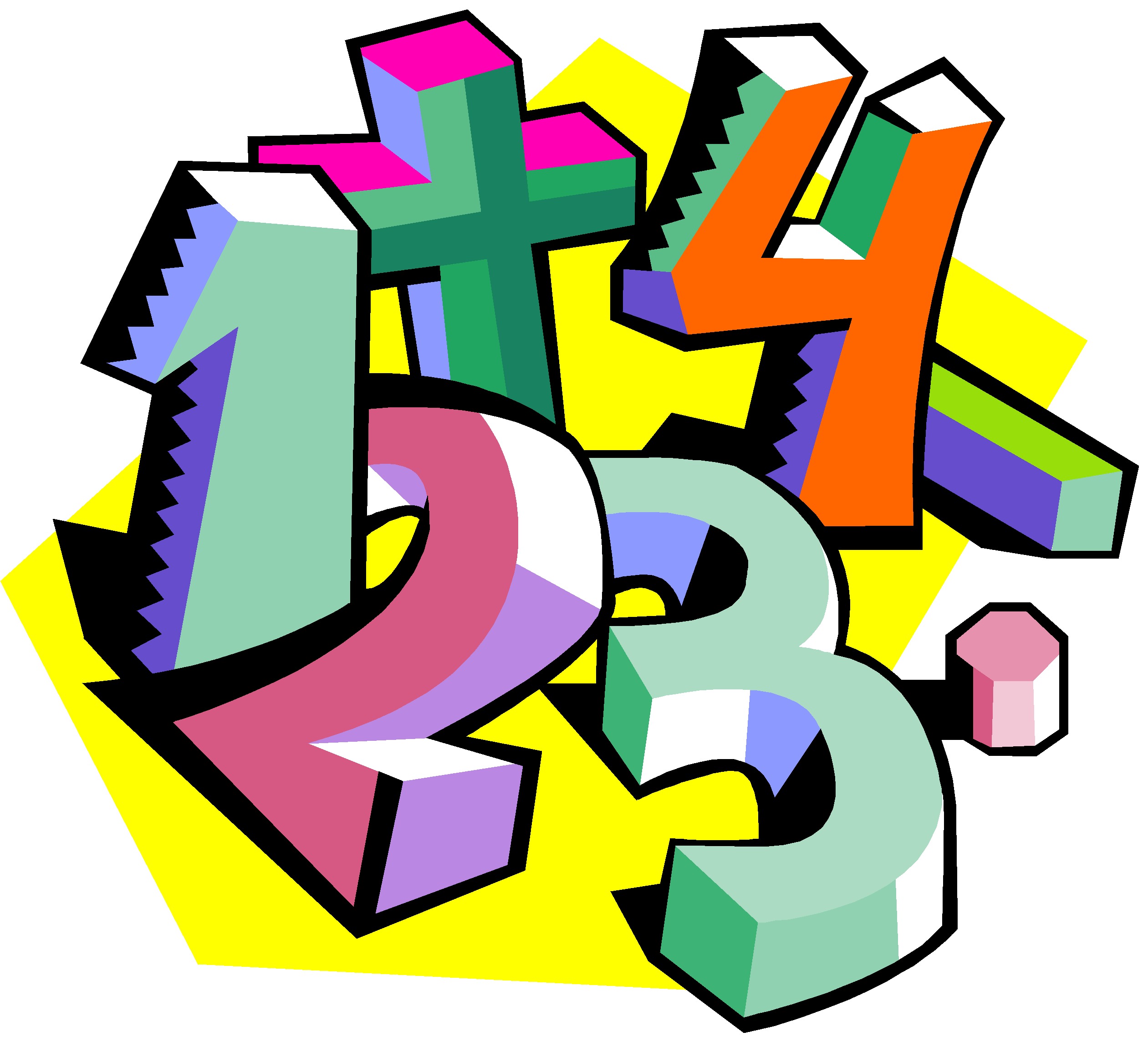 number clipart numeracy