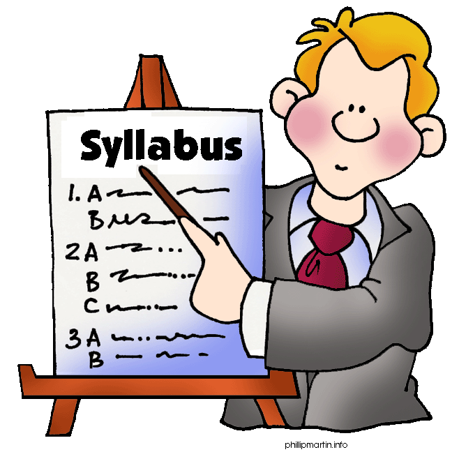 curriculum clipart syllabus