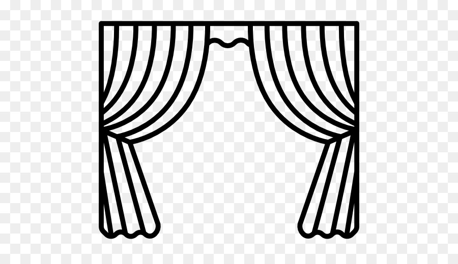 Theatre cinema curtain stage. Curtains clipart black and white