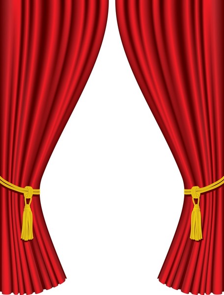curtain clipart curtian