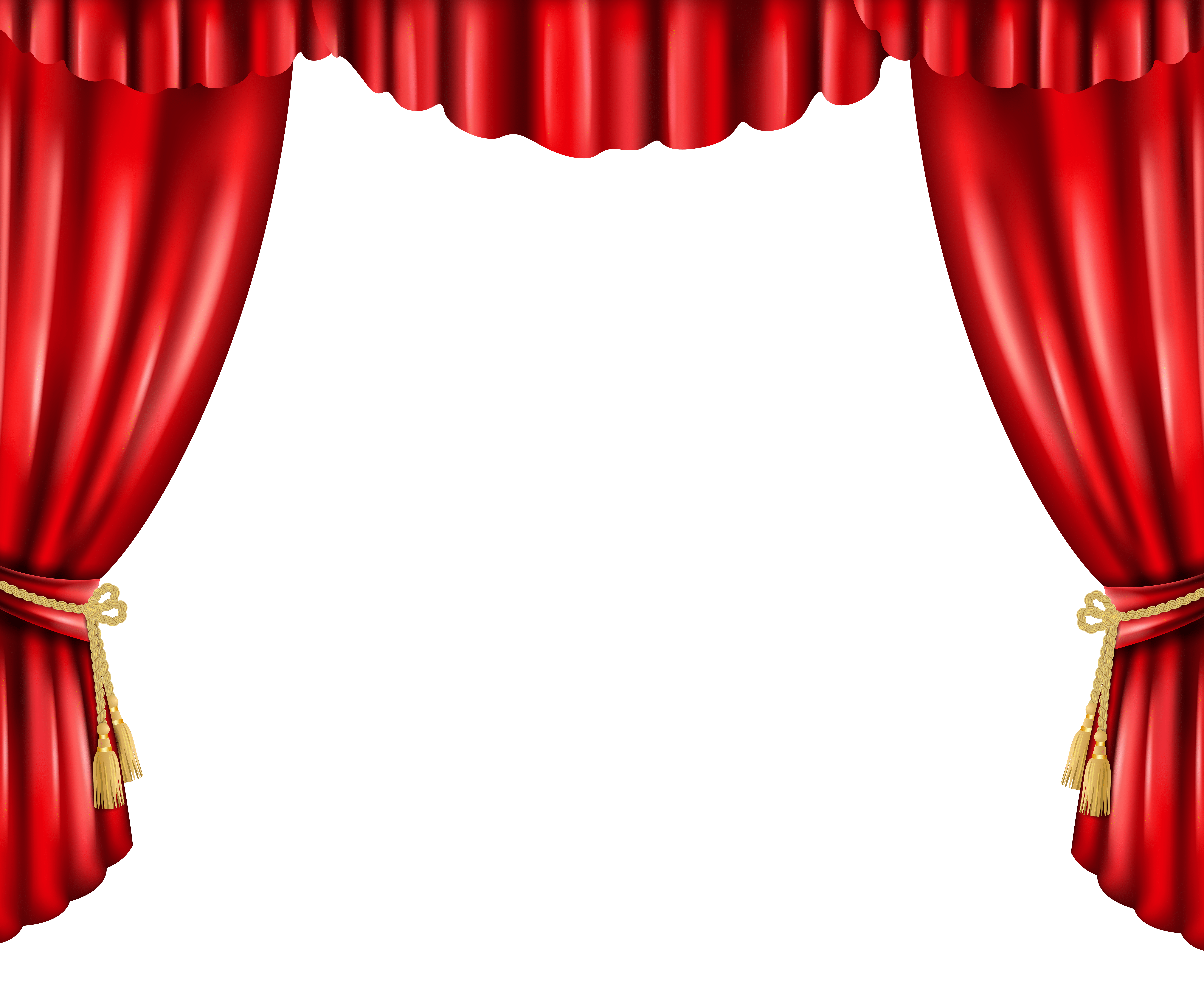 Curtains clipart real. Red theater images gallery