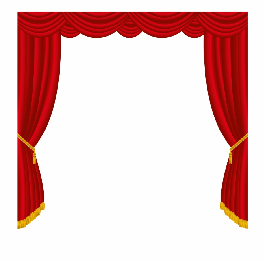 curtain clipart drapery