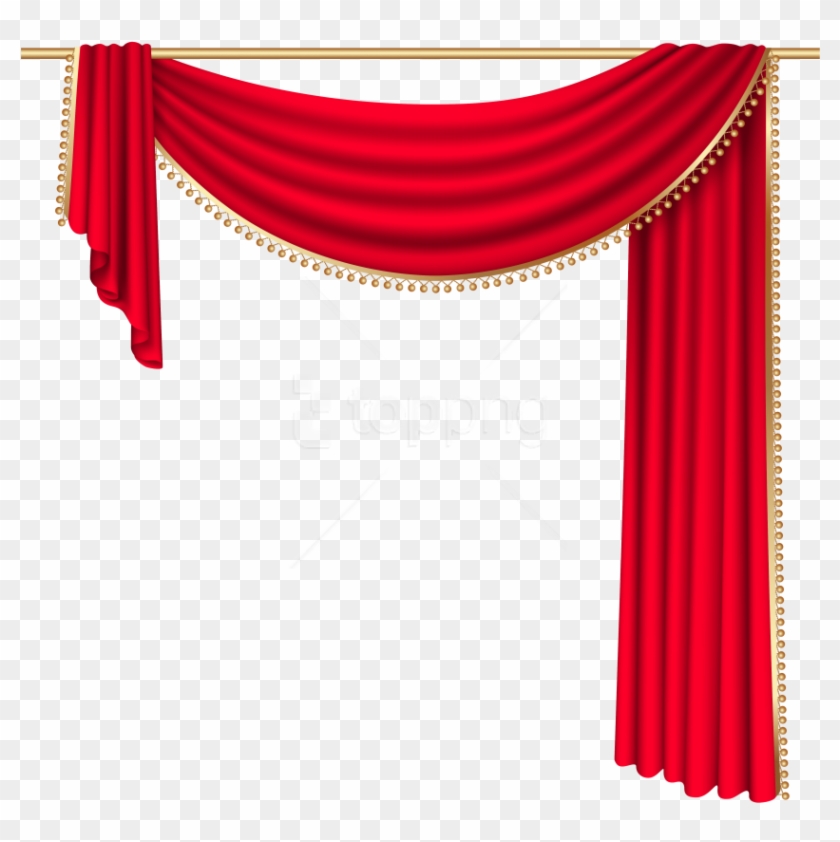 curtain clipart drapery