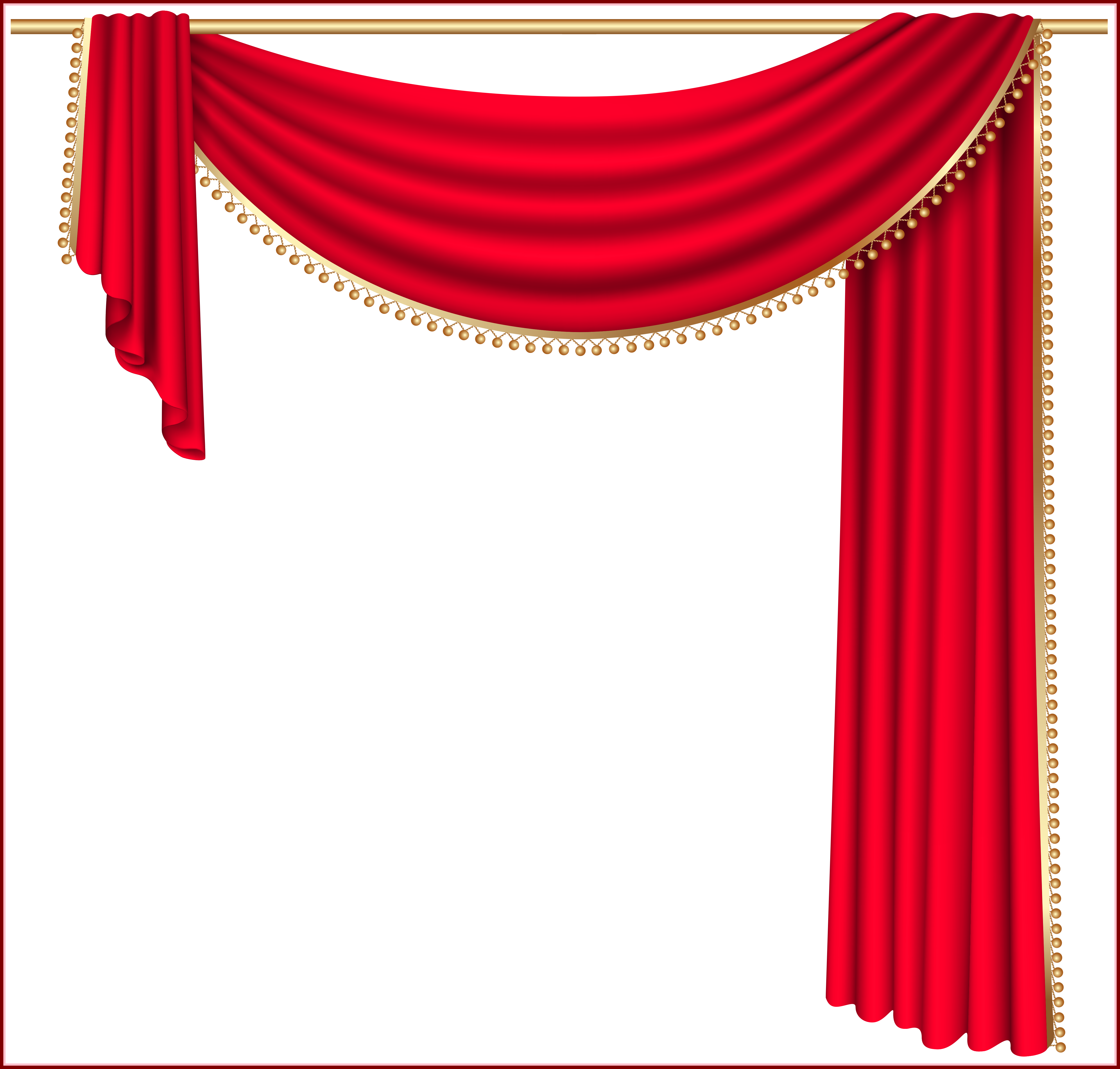 curtains clipart elegant