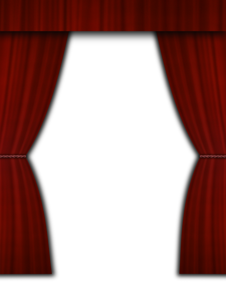 drama clipart curtain