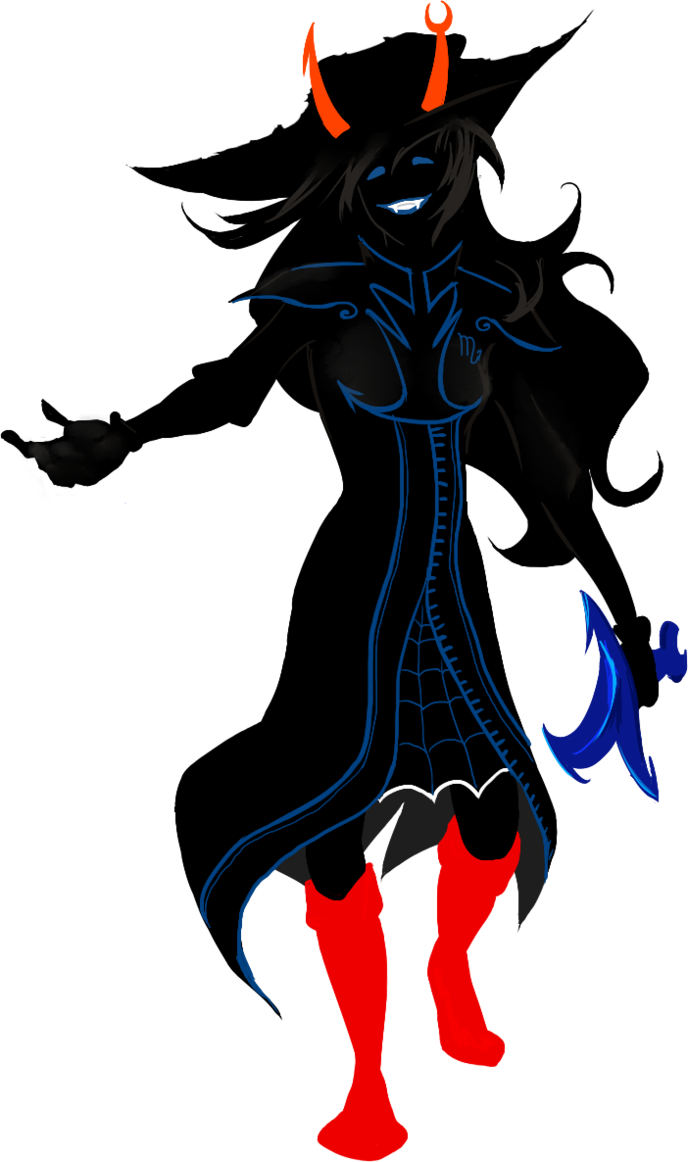 Curtain clipart homestuck. Mindfang by elanor pam