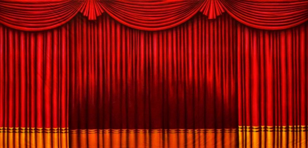 curtains clipart inauguration