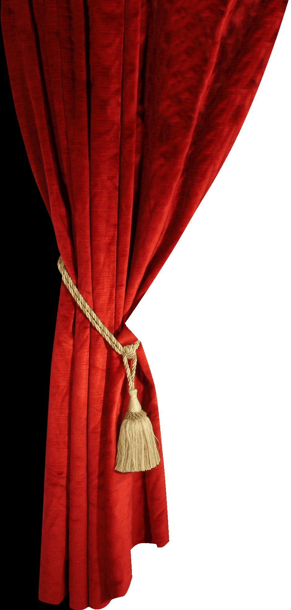 curtain clipart left
