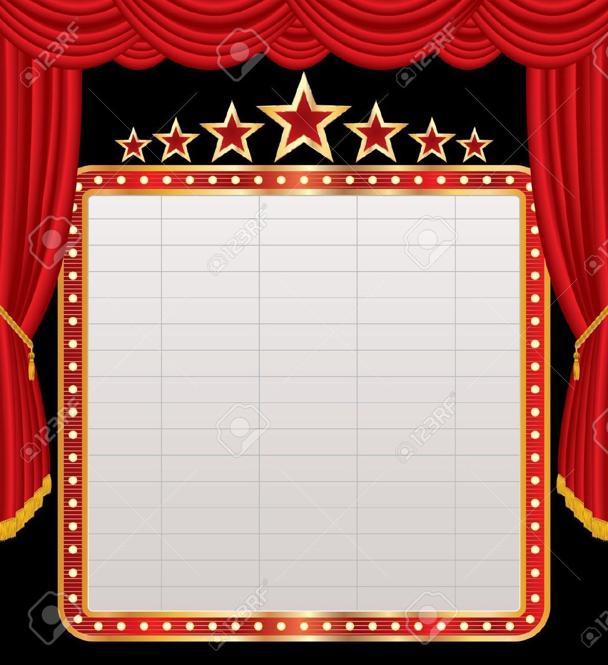 marquee clipart vector