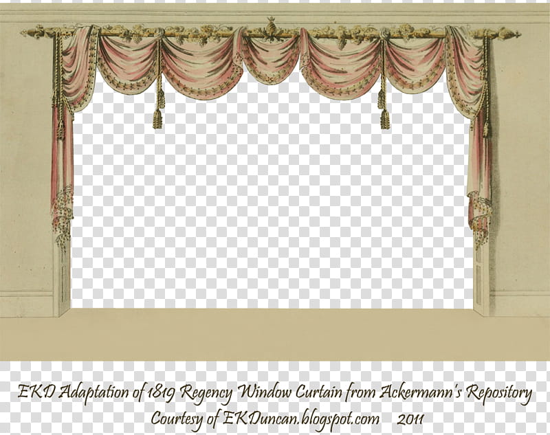 curtain clipart room window