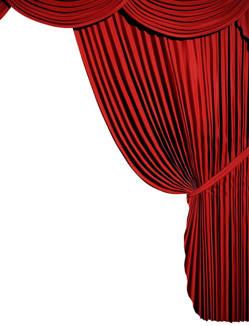 curtains clipart musical theatre