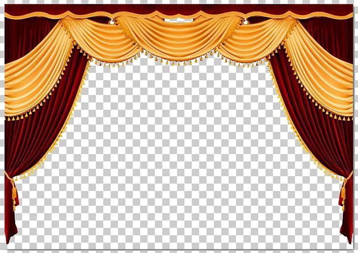 Curtains clipart stage decoration. Window theater drapes and