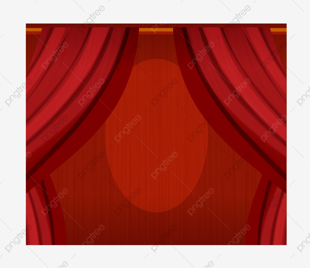 curtain clipart stage decoration