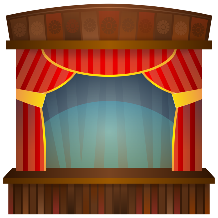 curtain clipart talent show