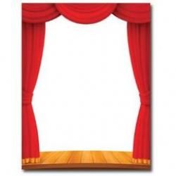 curtains clipart talent show