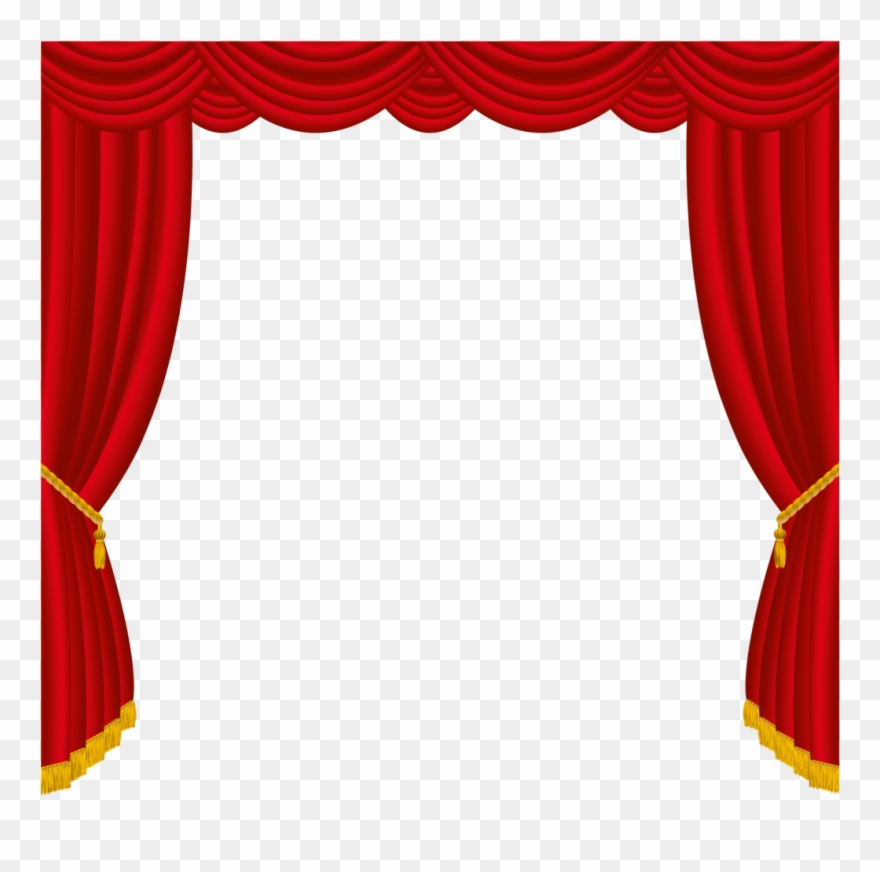curtains clipart theater ticket