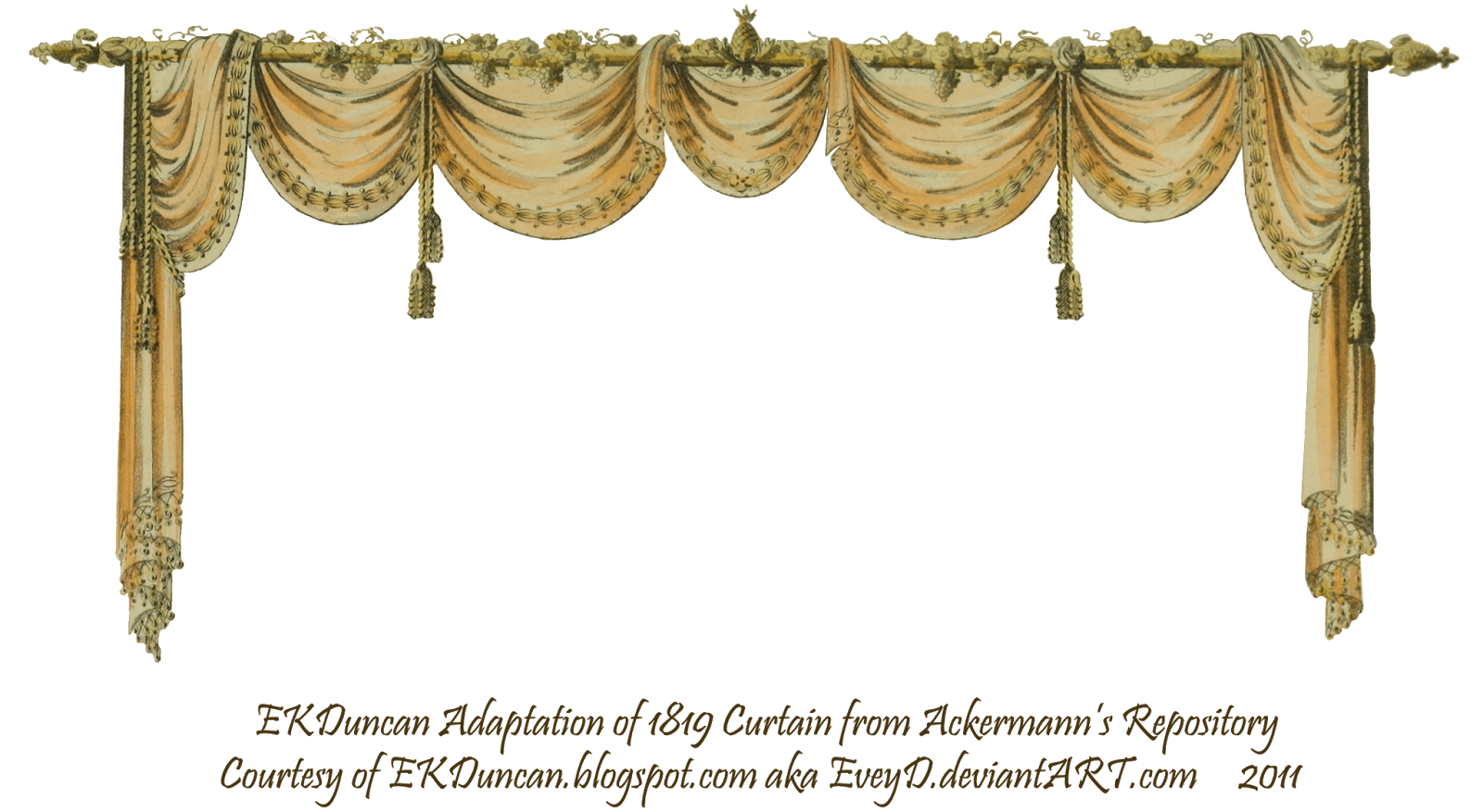 curtain clipart theather