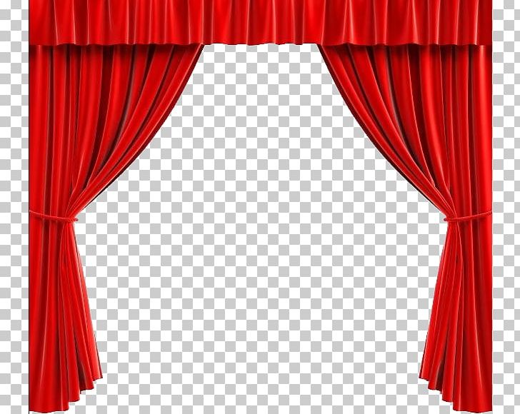 curtains clipart broadway