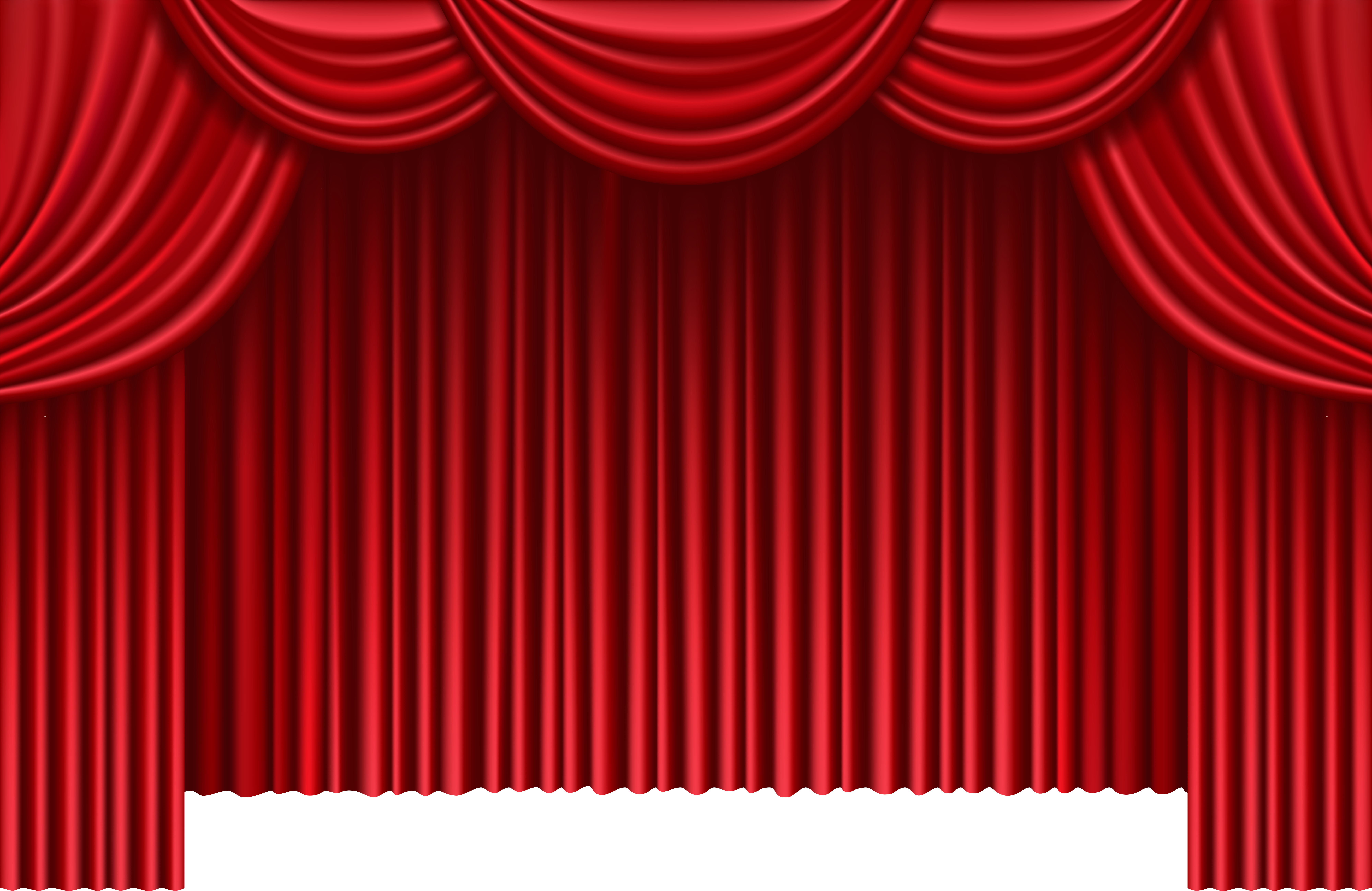 Red theater png clip. Curtains clipart
