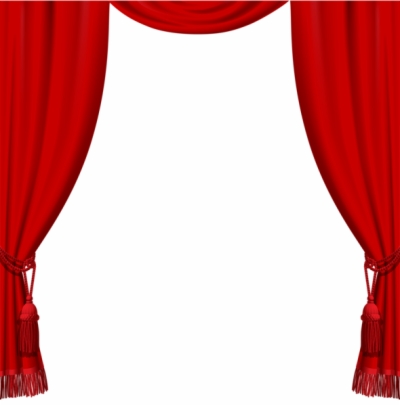 curtains clipart musical theatre