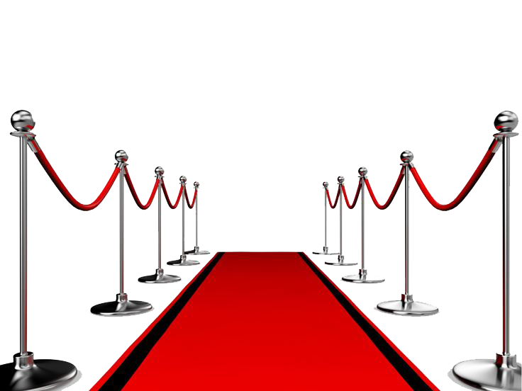 curtains clipart red carpet