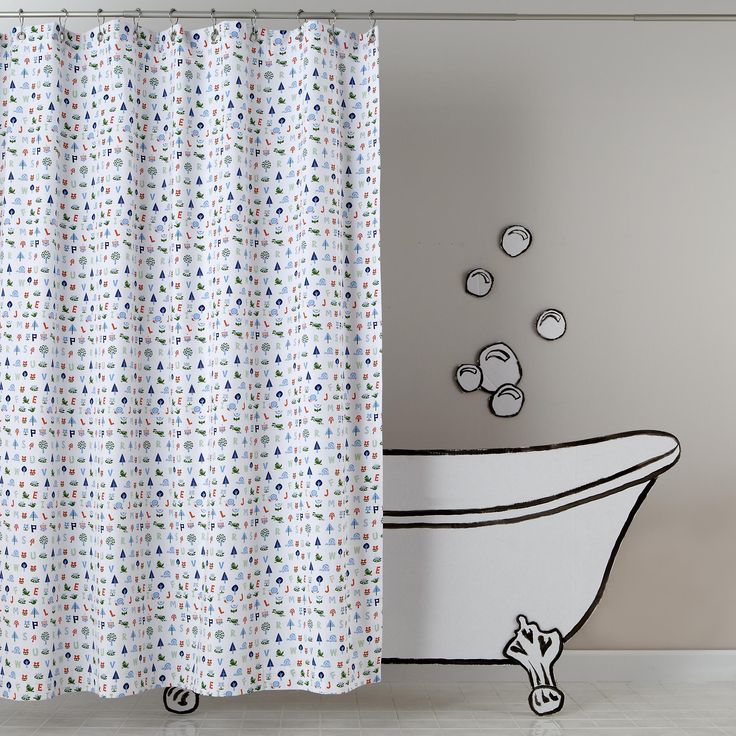 curtains clipart shower curtain